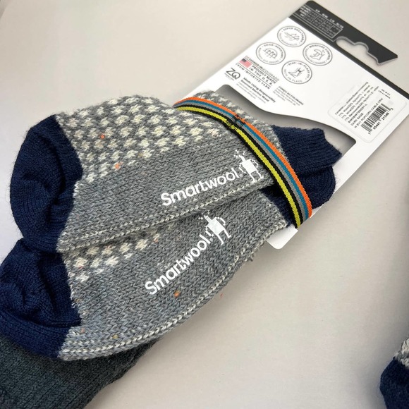 Smartwool Women's Everyday Popcorn Cable Crew Socks LARGE - Set of 2 - Picture 5 of 6